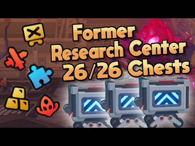 ALL 26/26 Chests Former Research Center Exploration GUIDE