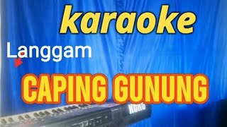 caping gunung .( langgam tayub )karaoke