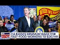 California raises minimum wage for fast food workers to $20 per hour | LiveNOW from FOX