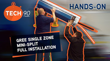 HANDS ON! GREE Single Zone Mini-Split Full Installation