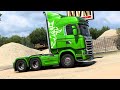 ETS 2 - Scania R490 Transporting a Driller Part 1