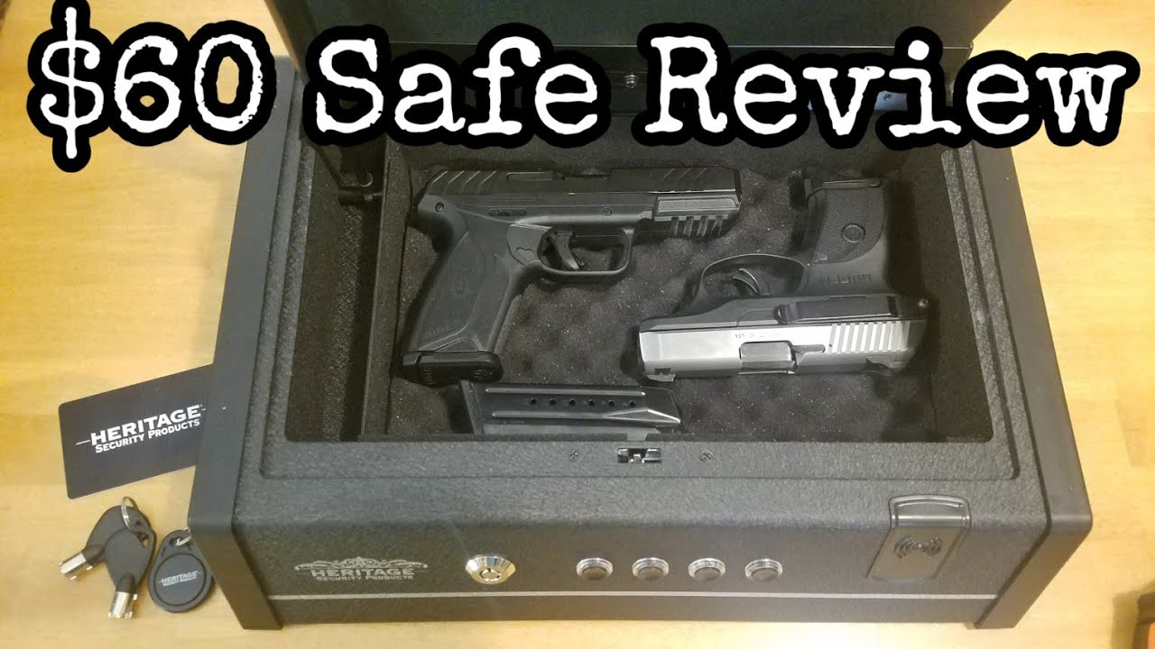 $60 Safe Review - Heritage Security Products - YouTube