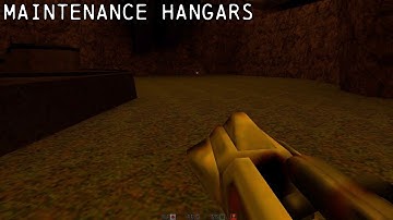 Quake 2 Mission Pack - Ground Zero - Campaign Mission: Maintenance Hangars