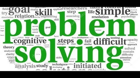 Lecture on Problem solving Programming concepts