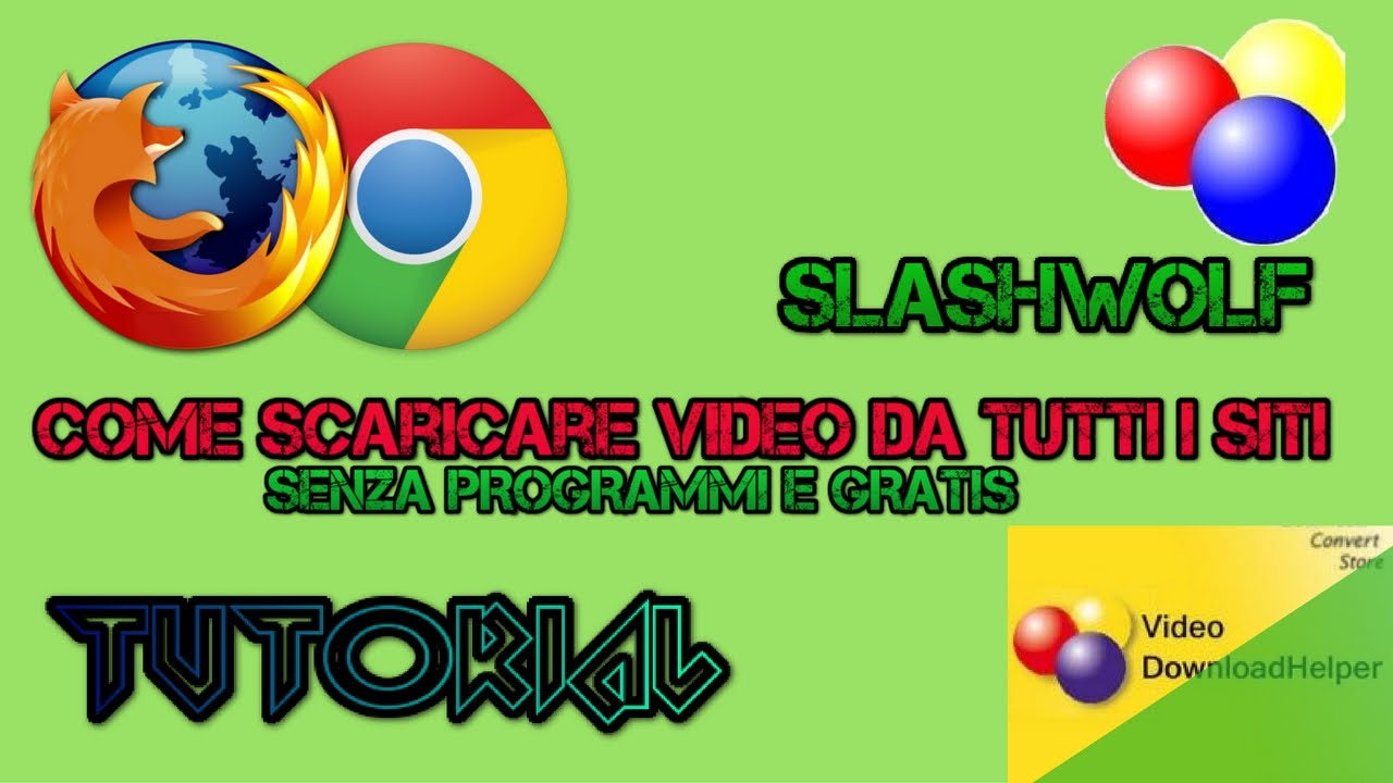 scaricare tutti i programmi