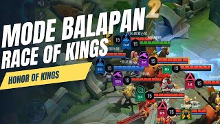 MOBA KOK BALAPAN?! RACE OF KINGS MODE HONOF OF KINGS  GAMEPLAY screenshot 1