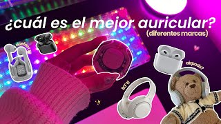 cuál es el MEJOR auricular? ✨comparación de auriculares  con precios y características