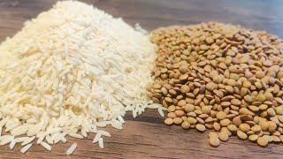 The Most Delicious Lentil Recipe That My Mother Taught Me,Easy Recipe.