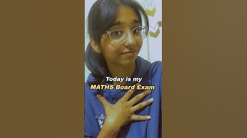 Reacting to My MATHS BOARD EXAM 🌛 | As a CBSE 10th Grader 🩵 #cbse #studyvlog #motivation #fyp