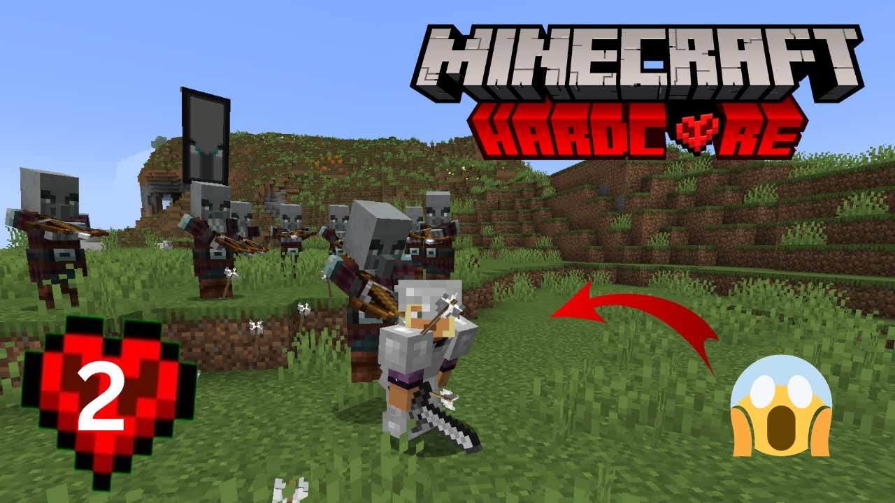 I Almost Died in Minecraft Hardcore | Minecraft Hardcore EP 2 | - YouTube