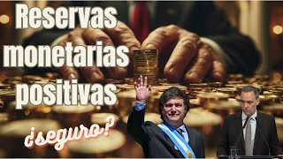 Reservas monetarias netas Argentina: ¿vuelven a ser positivas?