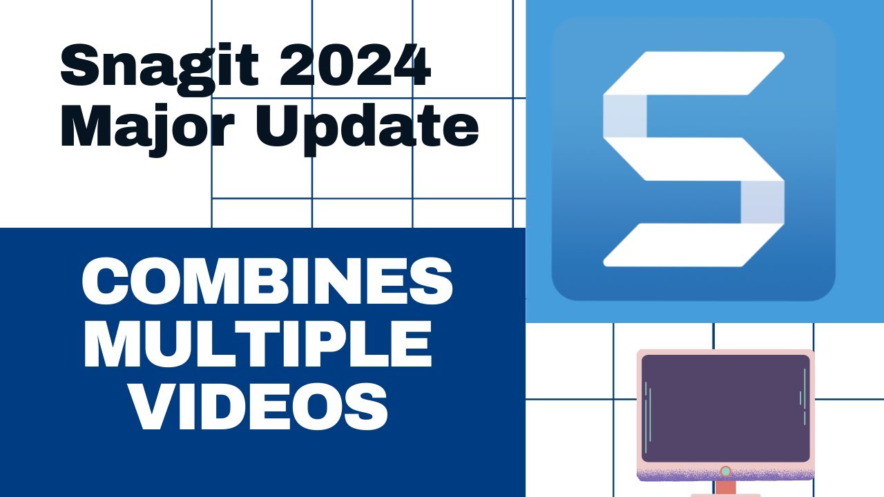 Snagit2024 Major Update: How To Combine Videos #snagit #techsmithsnagit 