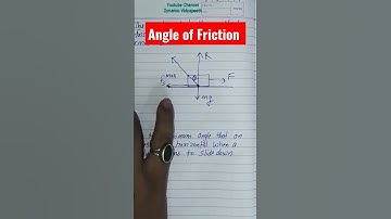 angle of friction