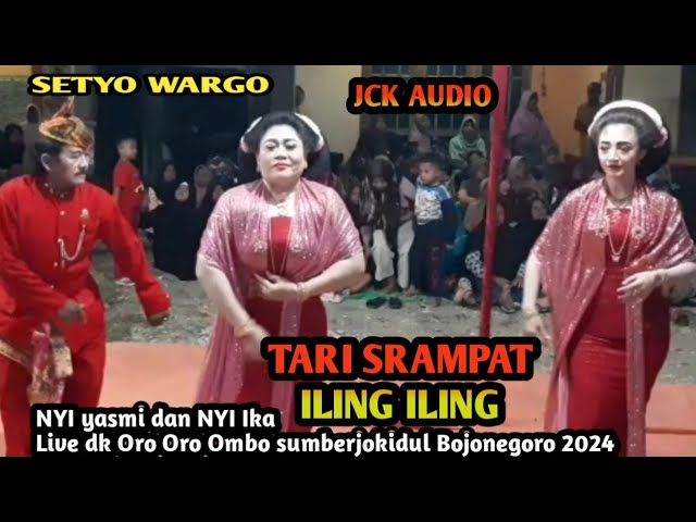 tari srampat iling iling tayub NYI yasmi dan ika //sedekah bumi dk. oro oro Ombo sumberjokidul bjn class=