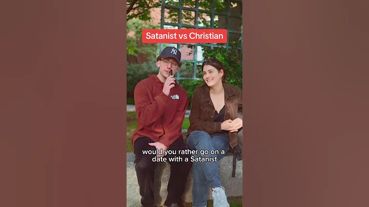 Satanist vs Christian #jesus #god #reaction #interview #shorts