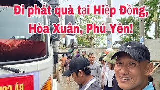 Xuân Lam Đi phát quà tại Hiệp Đồng, Hòa Xuân, Phú Yên!
