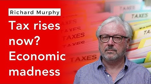 Waarom de meeste belastingverhogingen nu economische waanzin zouden zijn
