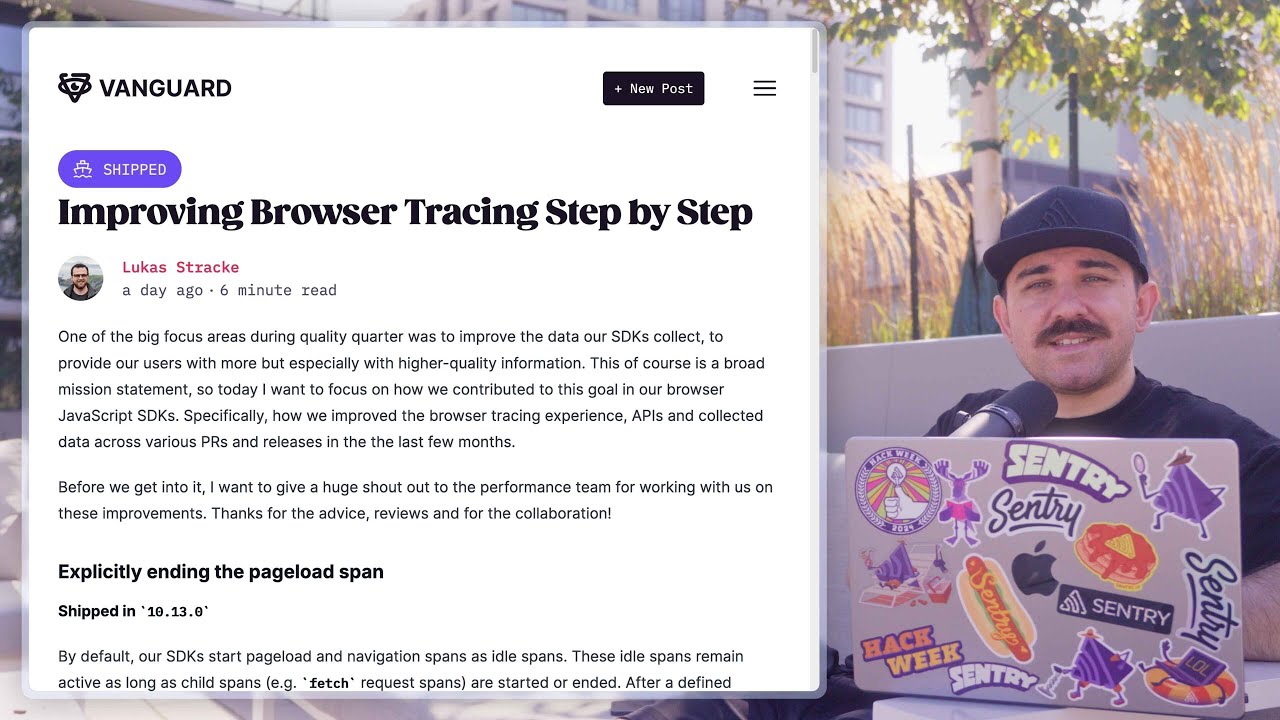 Improving Browser Tracing Step by Step - YouTube