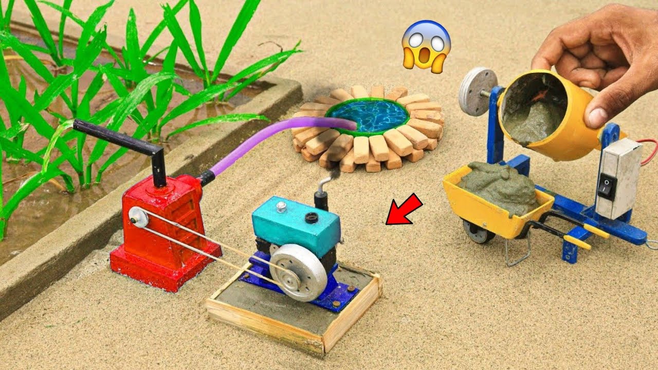 diy tractor JCB Machine | diy tractor JCB | tractor loading | science project | @sanocreator