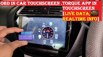 How to Use Obd scanner in car Touchscreen | Use obd in car touchscreen | Torque app in touchscreen |