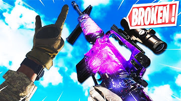 the MOST BROKEN M16 SETUP after UPDATE 1.37..(BEST M16 CLASS SETUP) - Cold War Warzone