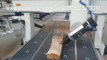 4 axis cnc  router work video