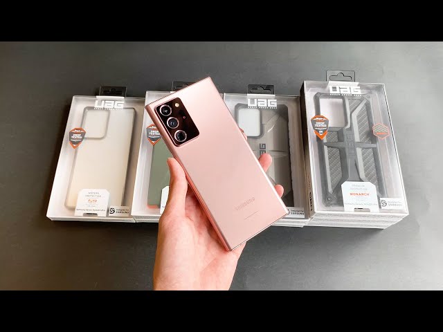 Trên tay bộ sưu tập ốp lưng UAG cho Galaxy Note20 Ultra