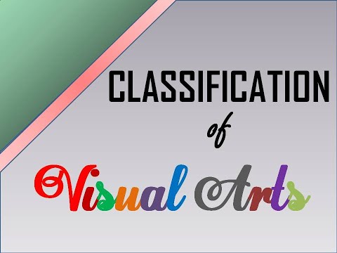 Classification of Visual Arts, Types of Visual Arts