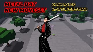 METAL BAT NEW MOVE AND ULTIMATE | Roblox Saitama Battleground |