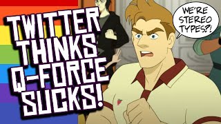 Netflix's Q-FORCE Cartoon SLAMMED by LGBTQ Twitter! Called Offensive STEREOTYPE?!