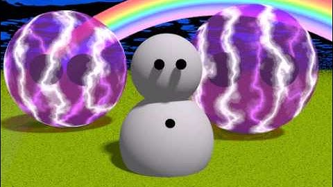 Weitere einfache POV-Ray Animation