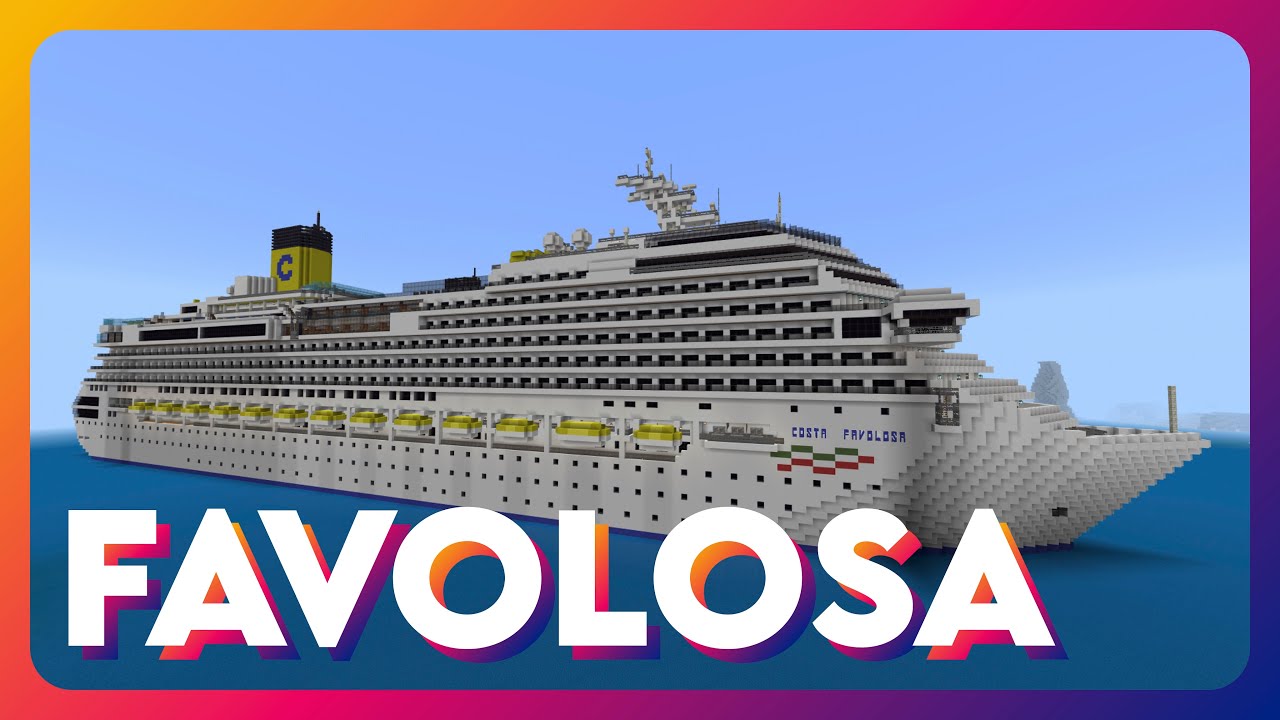 COSTA FAVOLOSA in Minecraft! - YouTube