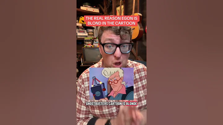 The real reason Egon is blond in the Ghostbusters cartoon #movies #film #tv #animation #ghostbusters thumbnail