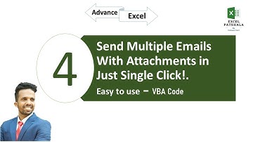 Send Multiple Emails With Attachments in Just Single Click!