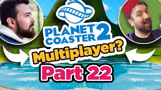 Building a MASSIVE Wave Pool in Planet Coaster 2 Multiplayer Part 22