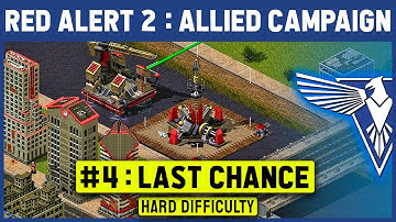 Red Alert 2 - Allied Mission 4 Last Chance - Hard Difficulty - Under Par Time