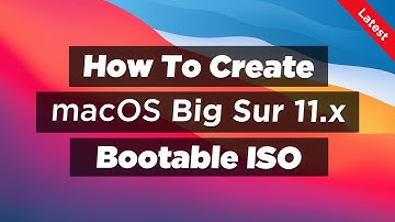 How To Create macOS Big Sur 11.6 Bootable ISO For VMware Player / VMware Fusion / Virtual Box
