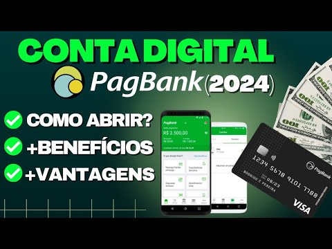 💸 PAGBANK - Vale a pena abrir uma conta do Pagbank em 2024? É bom? É seguro? Veja aqui!