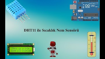 Arduino DHT11 Sıcaklık Nem Sensörü | DHT11 Kullanımı