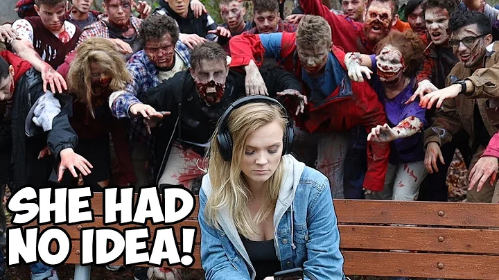 Surprising Strangers With 100 Zombies - Experiment - DayDayNews