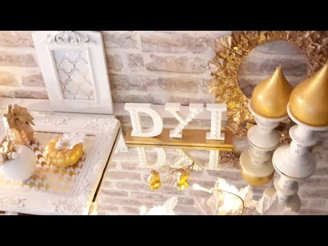 ОСЕННИИ DIY -ДЕКОР КОМНАТЫ🍂...AUTUMN DIY-ROOM DECOR..🍂