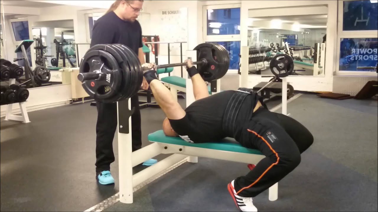 Raw Bench Press 200 kg/440 lbs Fail Yasar Kücük 2015 - YouTube