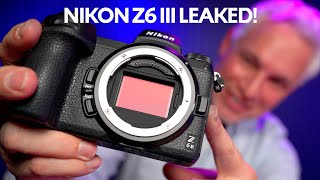 Nikon Z6 III SPECS LEAKED! vs Canon R6 II & Sony a7 IV full-frame mirrorless cameras