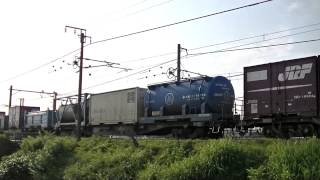 [HD]EF510-16レッドサンダー信越本線貨物列車