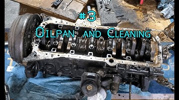 Junkyard 2JZ-GE Teardown: #3 Oilpan removal and Cleaning | IS300 Turbo NA-T build