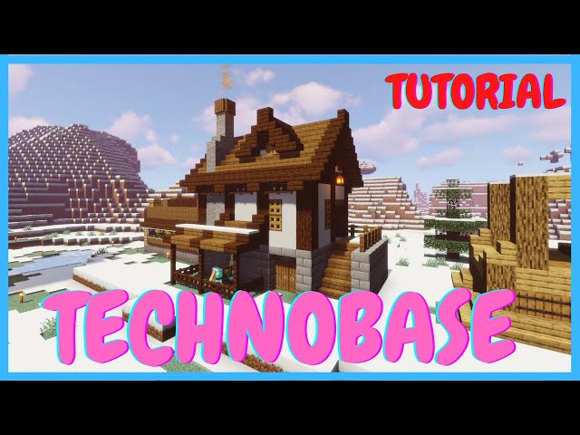 How to Build Technoblade's Home (Dream SMP Tutorial) 