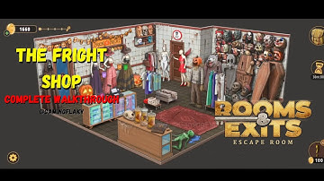 Rooms & Exits The Fright Shop | Halloween Challenge Level 1