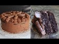 Gateau chocolat trs moelleux     chocolate layer cake
