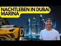 LAMBORGHINI MIT OFFENER TÜR NUR IN DUBAI MARINA