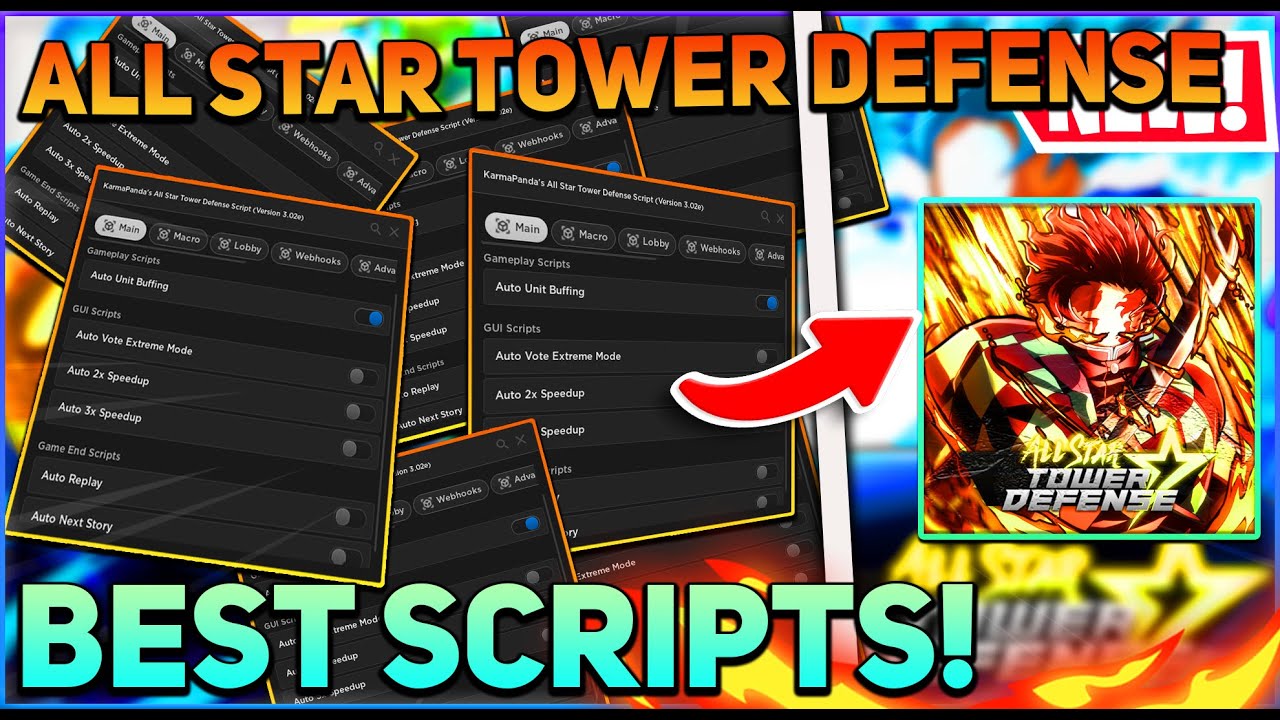 All Star Tower Defense [Auto Erwin Buff / Auto Merlin Buff / AutoJoin game]  Scripts